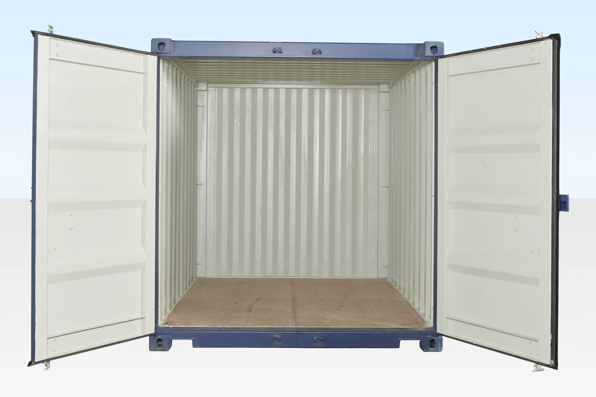 10Ft X 8Ft Shipping Container (One trip) – Blue - Image 5