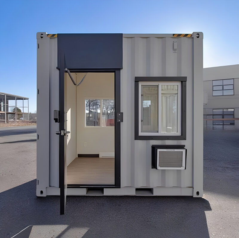 10ft x 10ft High Cube Mobile Office Container - Container Soft Ampa Bay
