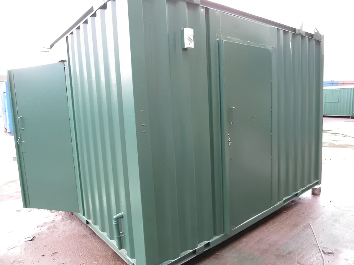2+1 Steel Toilet Cabin 12Ft x 9Ft - Image 2