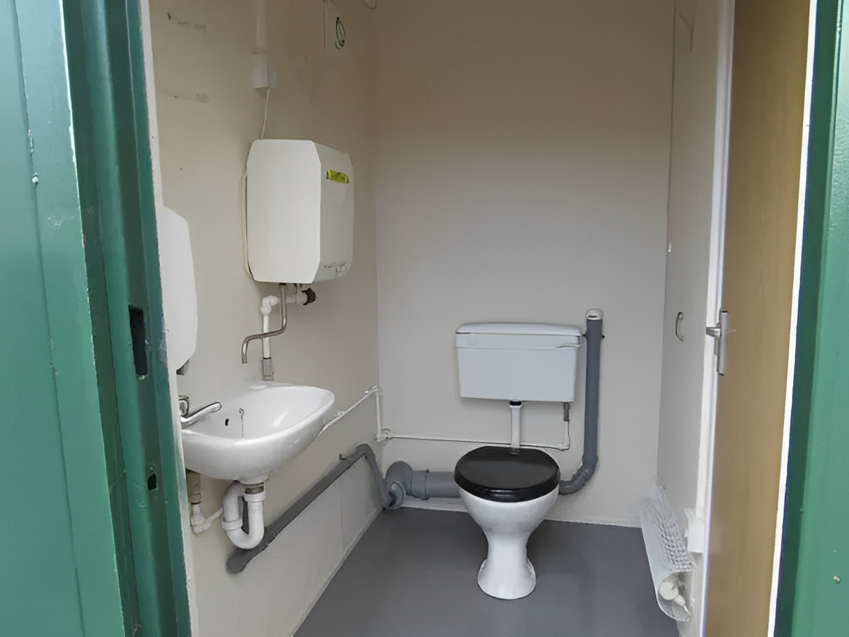 2+1 Steel Toilet Cabin 12Ft x 9Ft - Image 6