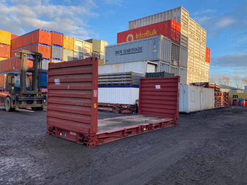 20ft Flat Rack Containers – Limited Stock! – Container Soft Ampa Bay