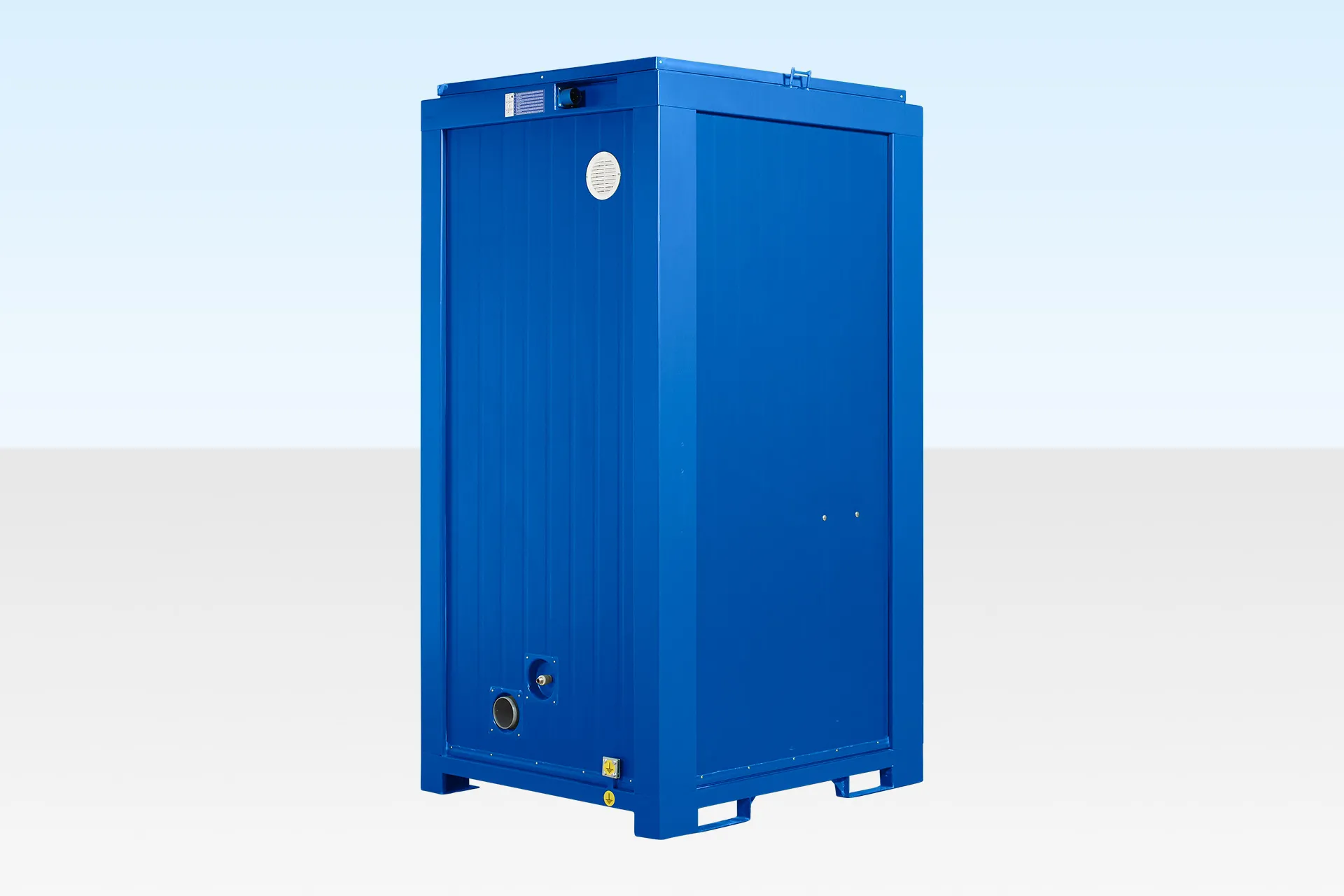 5Ft x 4Ft Single Mains Toilet (Blue) - Image 3
